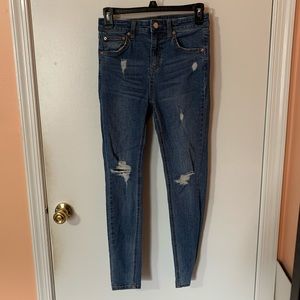 Wild Fable High Waisted Ripped Skinny Jeans